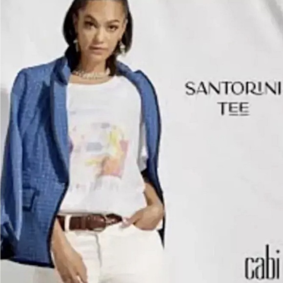 CAbi Tops - Cabi Women's Santorini Oversized T-shirt Sz XL